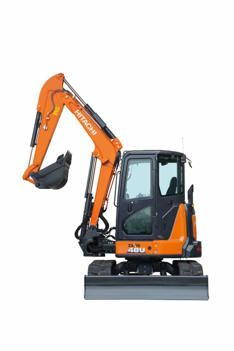 Hitachi” Mini Excavator ZX48U‑6 - alwark.lt