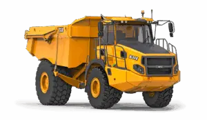 Bell articulated dump trucks